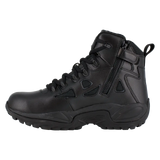 Reebok Work-Rapid Response Rb Tactical Black 6" Stealth Soft Toe Boot with Side Zipper Waterproof-Steel Toes-4