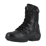 Reebok Work-Rapid Response Rb Tactical Black 8" Stealth Soft Toe Boot With Side Zipper-Steel Toes-5