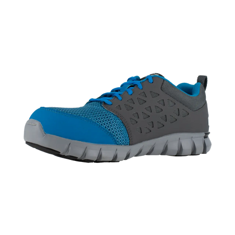 Reebok Work-Sublite Cushion Work Athletic Alloy Toe Blue and Grey-Steel Toes-5