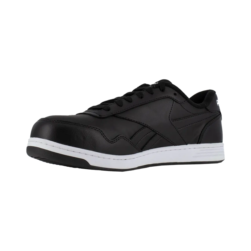 Reebok Work-Women's Club Memt Oxford Composite Toe Black and White-Steel Toes-3