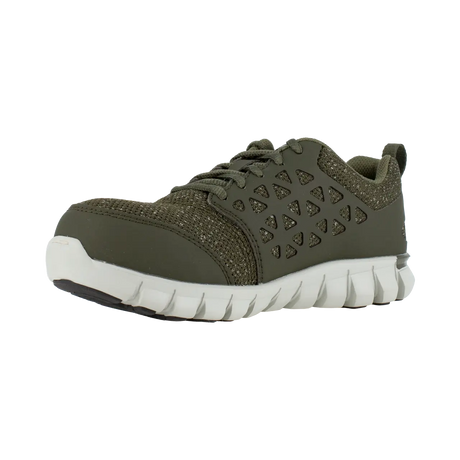 Reebok Work-Women's Sublite Cushion Work Athletic Composite Toe Olive Green-Steel Toes-2