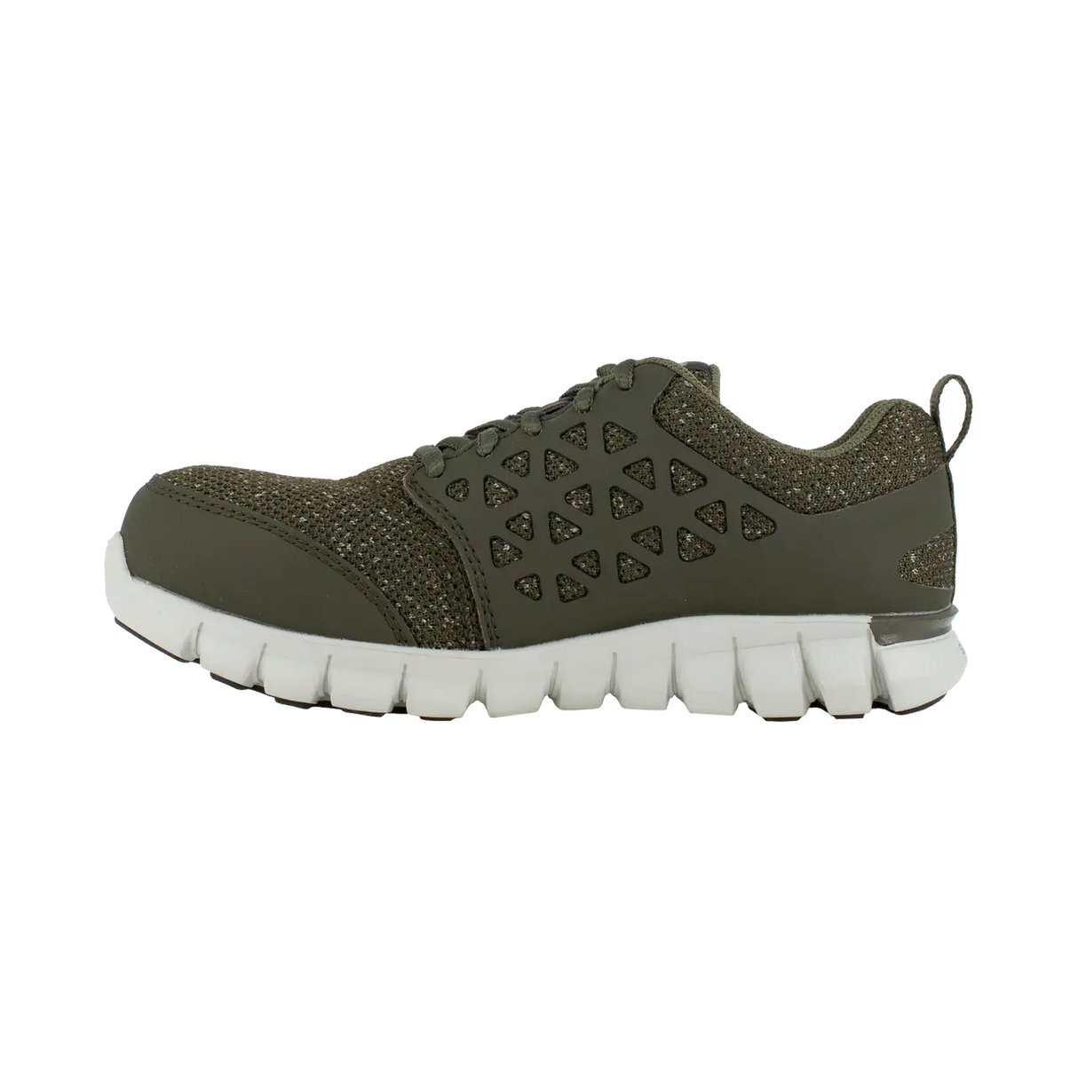 Reebok Work-Women's Sublite Cushion Work Athletic Composite Toe Olive Green-Steel Toes-3