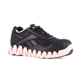 Reebok Work-Women's Zig Pulse Work Athletic Composite Toe Black And Pink-Steel Toes-3