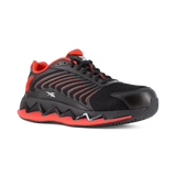 Reebok Work-Zig Elusion Heritage Work Athletic Composite Toe Black,Red,Gray-Steel Toes-5