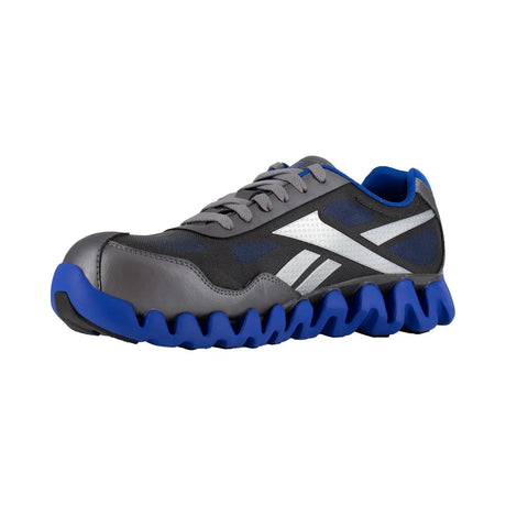 Reebok Work-Zig Pulse Work Athletic Composite Toe Blue,Gray-Steel Toes-2