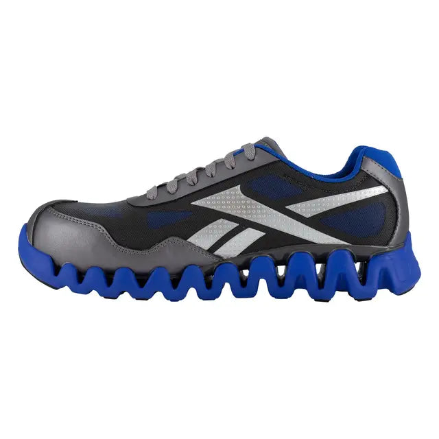 Reebok Work-Zig Pulse Work Athletic Composite Toe Blue,Gray-Steel Toes-5