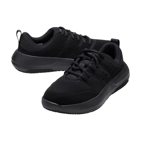 Crocs On The Clock Slip Resistant Sneaker Black side