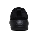 Crocs Women's On the Clock Slip Resistant Sneaker Black back