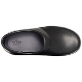 Crocs Women’s Neria Pro II Slip Resistant Clog Black upper view