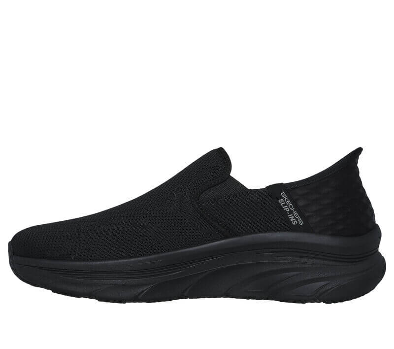 Skechers Work-Men's Joden Slip-ins Work D'Lux Walker Slip Resistant Shoe Black-Steel Toes-4