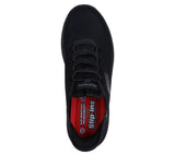 Skechers Work Summits Sr Colsin Slip Resistant Shoe Black 200205/BBK Heel Image