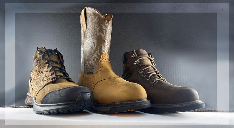 Soft Toe Work Boots Collection Homepage Banner