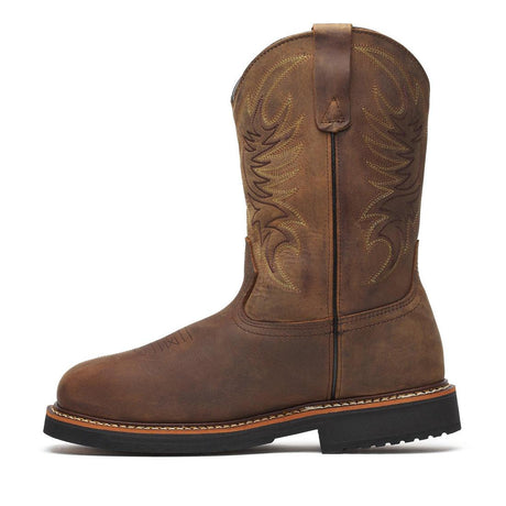 Thorogood 11" Waterproof Square-Toe Western Wellington Boot Crazy Horse 814-4337 Image 5