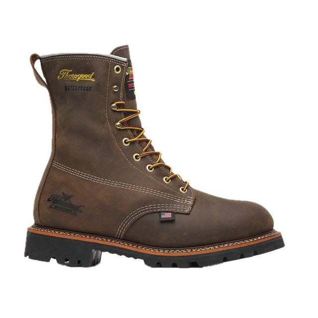 Thorogood American Legacy 8" Waterproof INS Boot Crazy Horse 814-4520 Hero