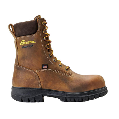 Thorogood Genesis Series 8" Nano Toe Insulated Waterproof Boot Chestnut 804-4259 Hero