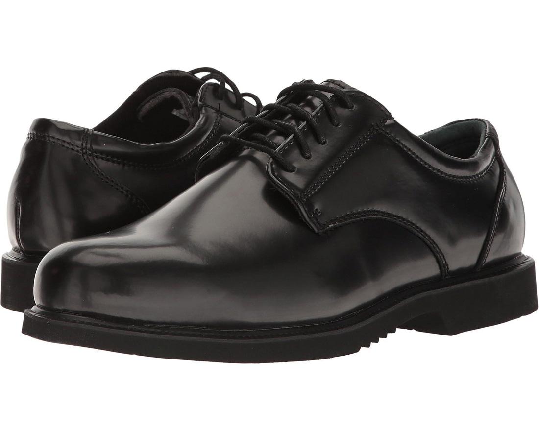 Thorogood Leather Polishable Oxford Shoe Black 834-6041 Image 2