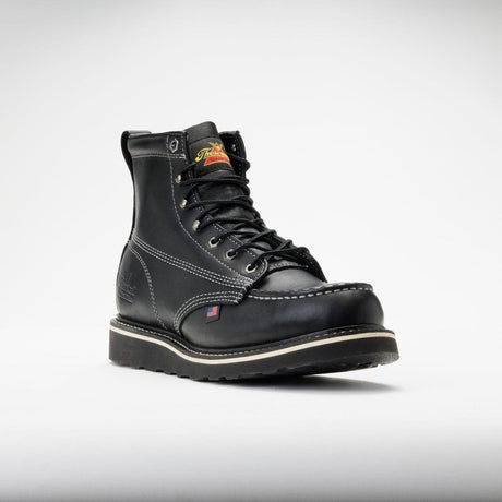 Thorogood Midnight Series 6" Moc Toe Boot Black 814-6206 Image 4