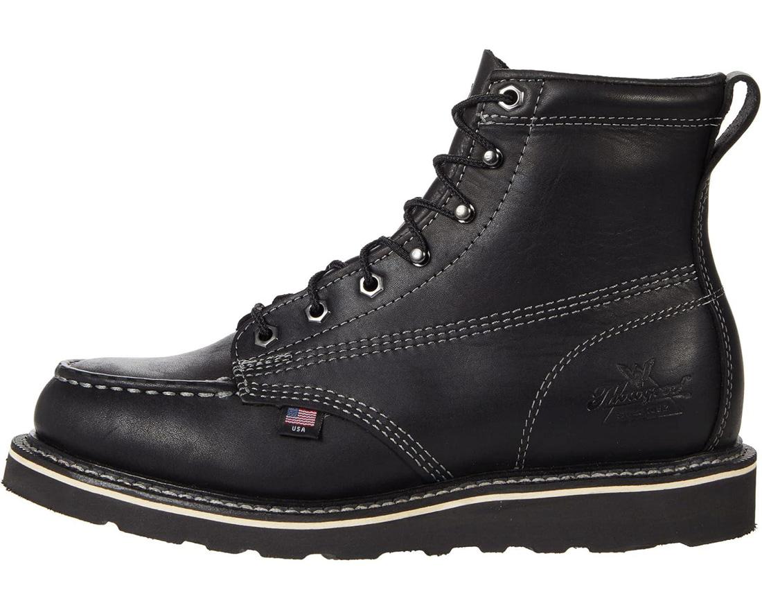 Thorogood Midnight Series 6" Moc Toe Boot Black [Product_tags] Image 9