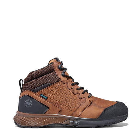 Timberland PRO-Reaxion Men's Soft-Toe Boot WP Brown-Steel Toes-1