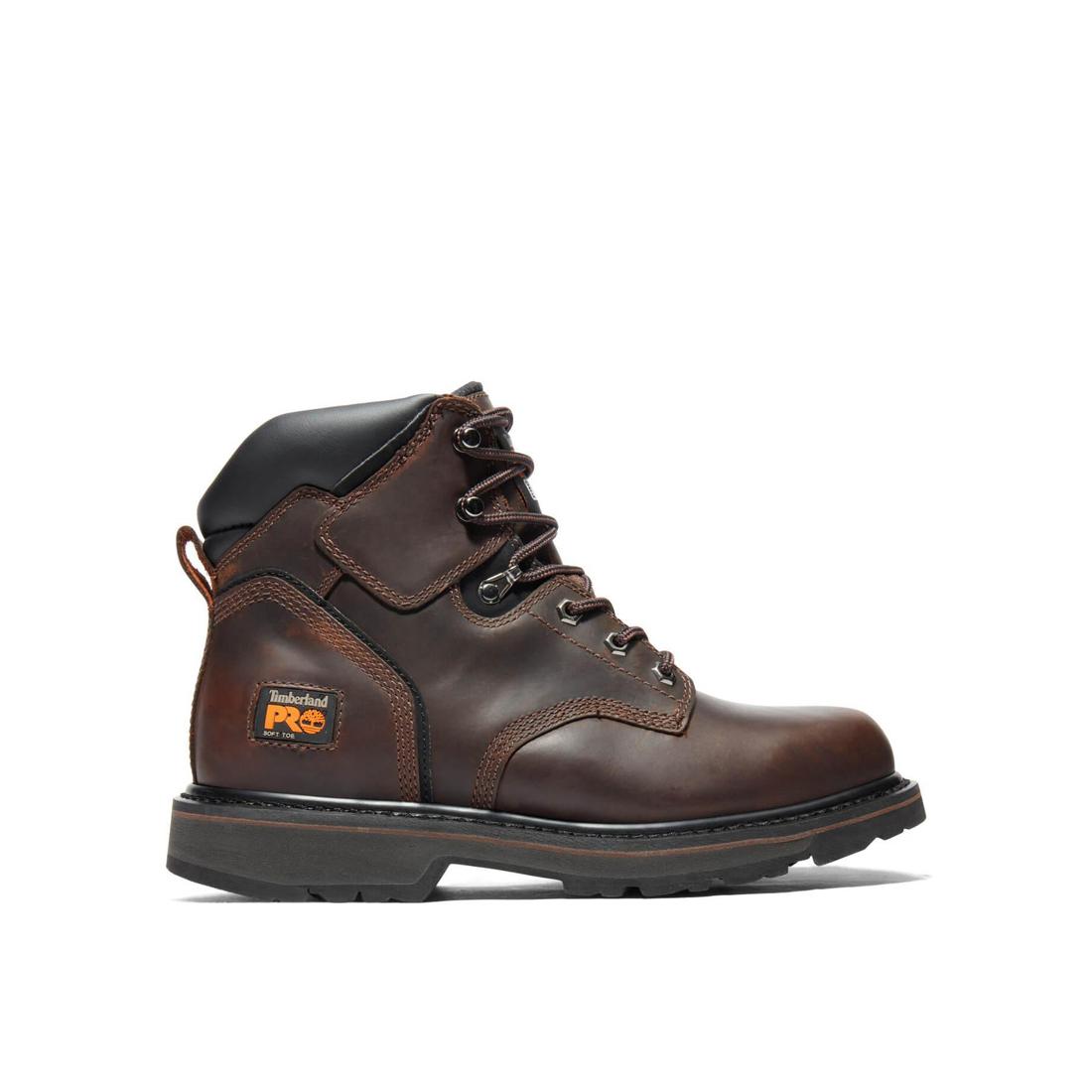 Timberland Pro-6 In Pit Boss Brown-Steel Toes-1