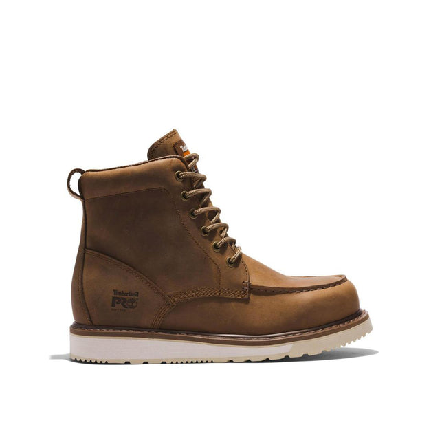 Timberland Pro-6 In Wedge Brown-Steel Toes-1