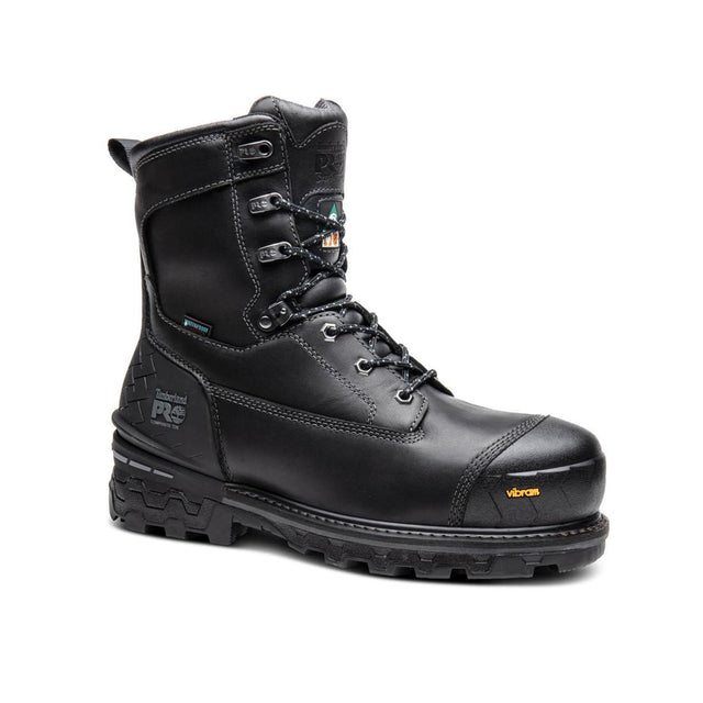 Timberland Pro-8 In Boondock Hd Nt Fp Waterproof Ins Csa 200G Black-Steel Toes-1