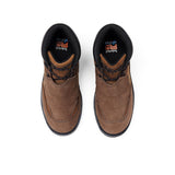 Timberland Pro Women's Ambridge Emg 6-Inch Composite-Toe Work Boot Full Grain Brown Front-upper View