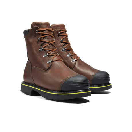 Timberland Pro Bannack Img 9-Inch Alloy-Toe Work Boot Earth Brown korn, TB1A27MG Pair Lateral Image