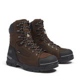 Timberland Pro Endurance EV Waterproof CSA Composite Toe INS Work Boots – Medium Brown Front-upper View