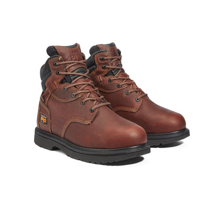 Timberland Pro Flexshield Img 6-Inch Steel-Toe Work Boot Brown 50504 Both View