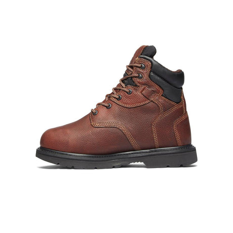Timberland Pro Flexshield Img 6-Inch Steel-Toe Work Boot Brown 50504 Lateral View