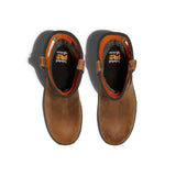 Timberland Pro Helix HD Composite-Toe Waterproof Pull-On Work Boot Brown Front-upper View