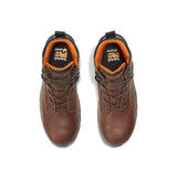 Timberland Pro Hypercharge 6 Inch Composite-Toe Waterproof Work Boot Brown Front-upper View
