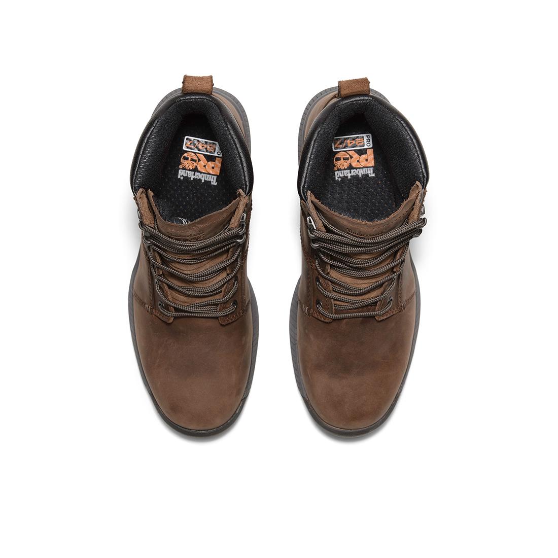 Timberland Pro Montauk 6-Inch Full Grain Boot Front-upper View