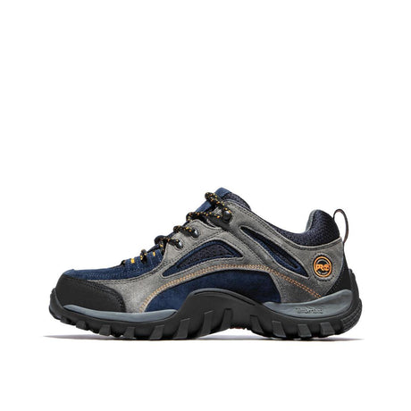 Timberland Pro Mudsill Steel-Toe Work Shoe Blue 61009 Lateral View