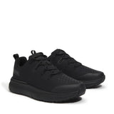 Timberland Pro Power Shift Slip Resistant Shoes – Black Ripstop Front-upper View