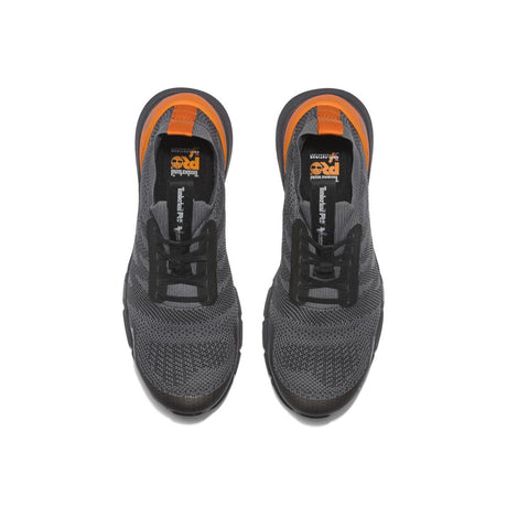 Timberland Pro Radius Knit Composite-Toe Work Shoe Grey Front-upper View