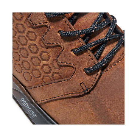 Timberland Pro Reaxion Soft-Toe Waterproof Boot Brown A27BG Detail View