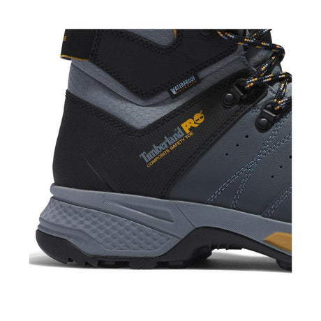 Timberland Pro Switchback 6 Inch Composite-Toe Waterproof Work Boot Gray A2BZU,DISCONTINUED,LOLA