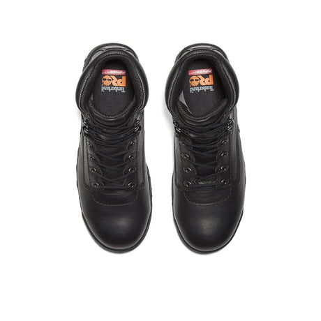 Timberland Pro Titan® 6-Inch Alloy-Toe Work Boot Black Front-upper View