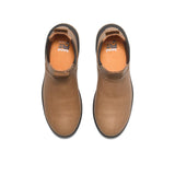 Timberland Pro Women's Birchline Composite-Toe Chelsea Boot Full Grain Light Brown Front-upper View