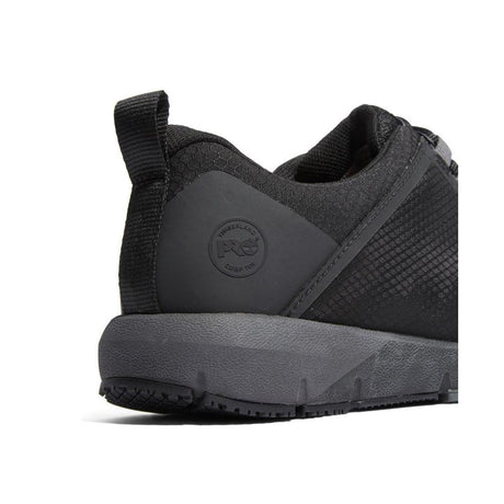 Timberland Pro Women's Radius Composite-Toe Work Shoe Black A283H Heel View