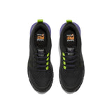 Timberland Pro Women's Radius Composite-Toe Work Shoe Black/Purple Front-upper View