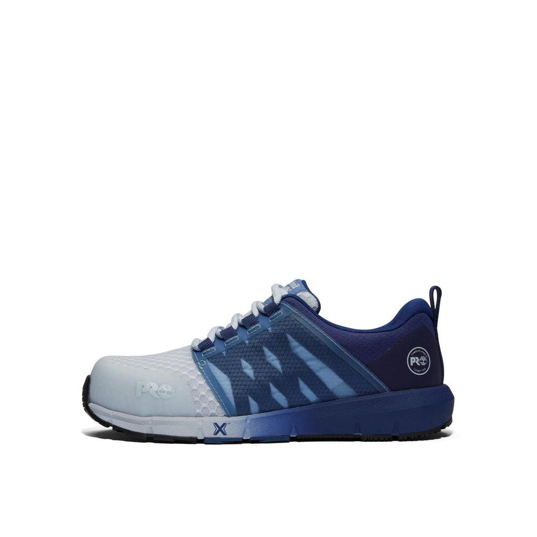 Timberland Pro Women's Radius Composite-Toe Work Shoe Blue A41N9,DISCONTINUED,LOLA