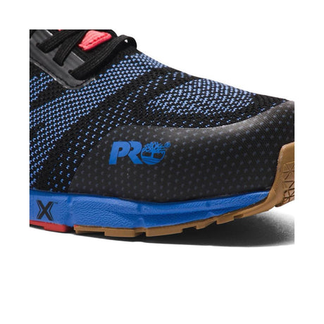 Timberland Pro Women's Radius Knit Composite-Toe Work Shoe Black/Blue A5SY8,DISCONTINUED,LOLA