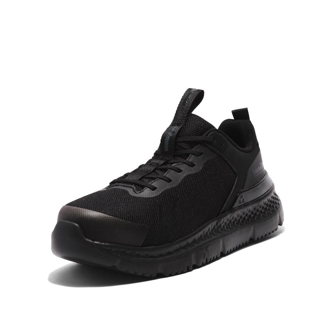 Timberland Pro Women's Setra Composite-Toe Work Shoe Black A5RSX,DISCONTINUED,LOLA