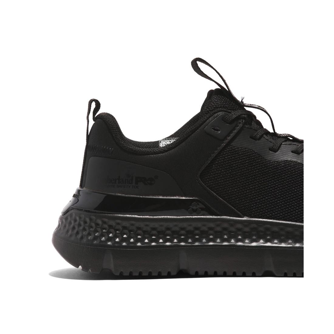 Timberland Pro Women's Setra Composite-Toe Work Shoe Black A5RSX,DISCONTINUED,LOLA