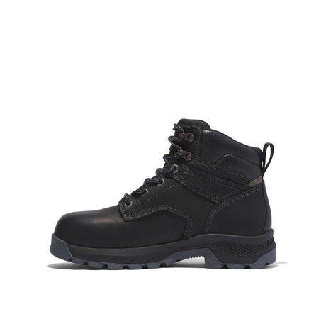 Timberland Pro Women's Titan EV 6 Inch Composite-Toe Waterproof Work Boot Black A5WUY Lateral View