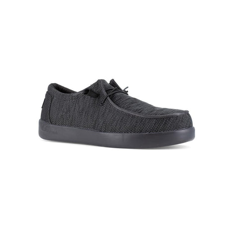 Volcom Chill Composite-Toe Slip On Work Shoe Black VM30802 Lateral Image