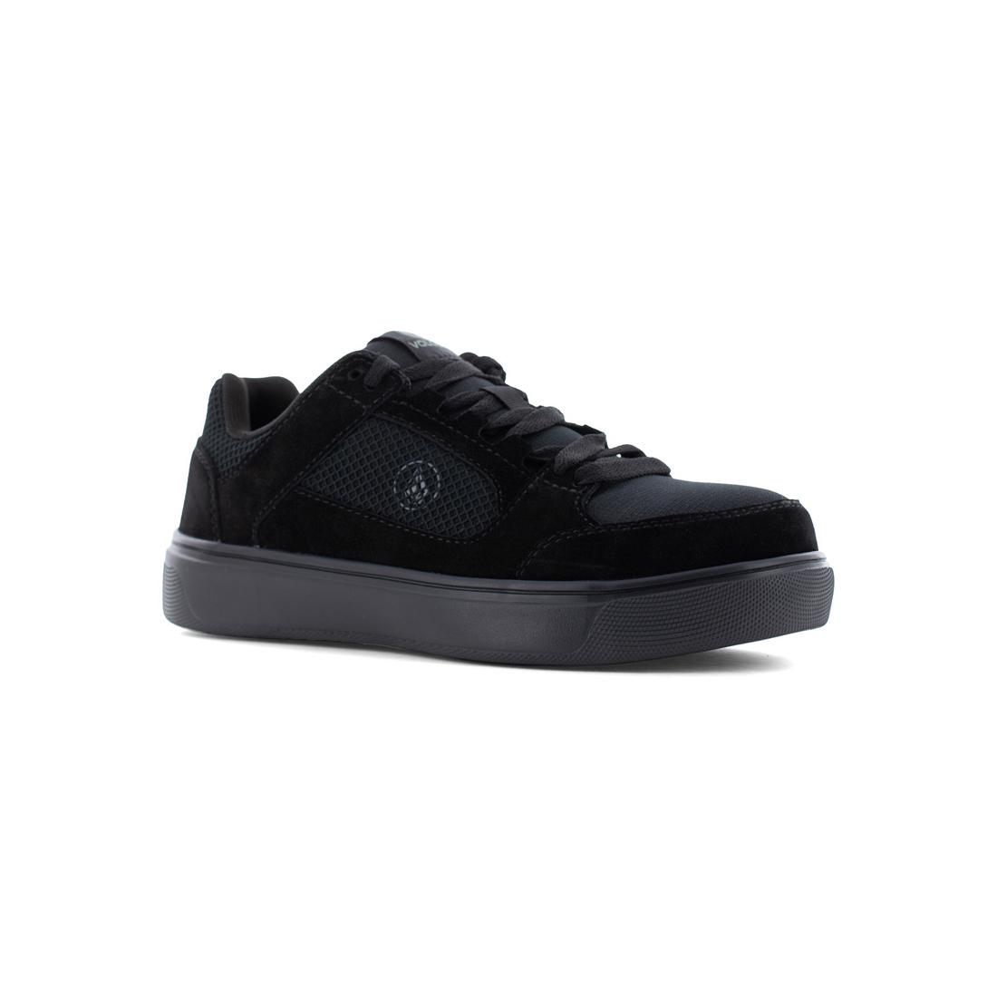 Volcom Skate Shoe Composite-Toe Work Shoe Black VM30232 Lateral Image